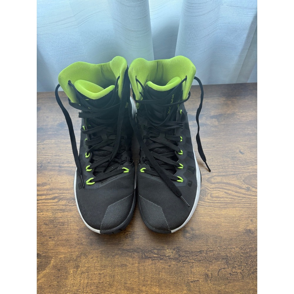 Nike Hyperdunk 2016 Black Volt Mens Basketball Shoes 844359-007 Size 7.5